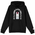 thumbnail image 6 of Demon Slayer Corps Icon Long Sleeve Men's Black Hooded Sweatshirt-Large, 6 of 7