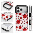thumbnail image 3 of Ladybug Leather Wallet Case for iPhone 12 Pro Max Wallet Case Card Holder Flip, 3 of 8