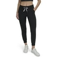 thumbnail image 1 of Jogger sweatpant DKNY para mujer con logo y cordón, negro, M, 1 of 2