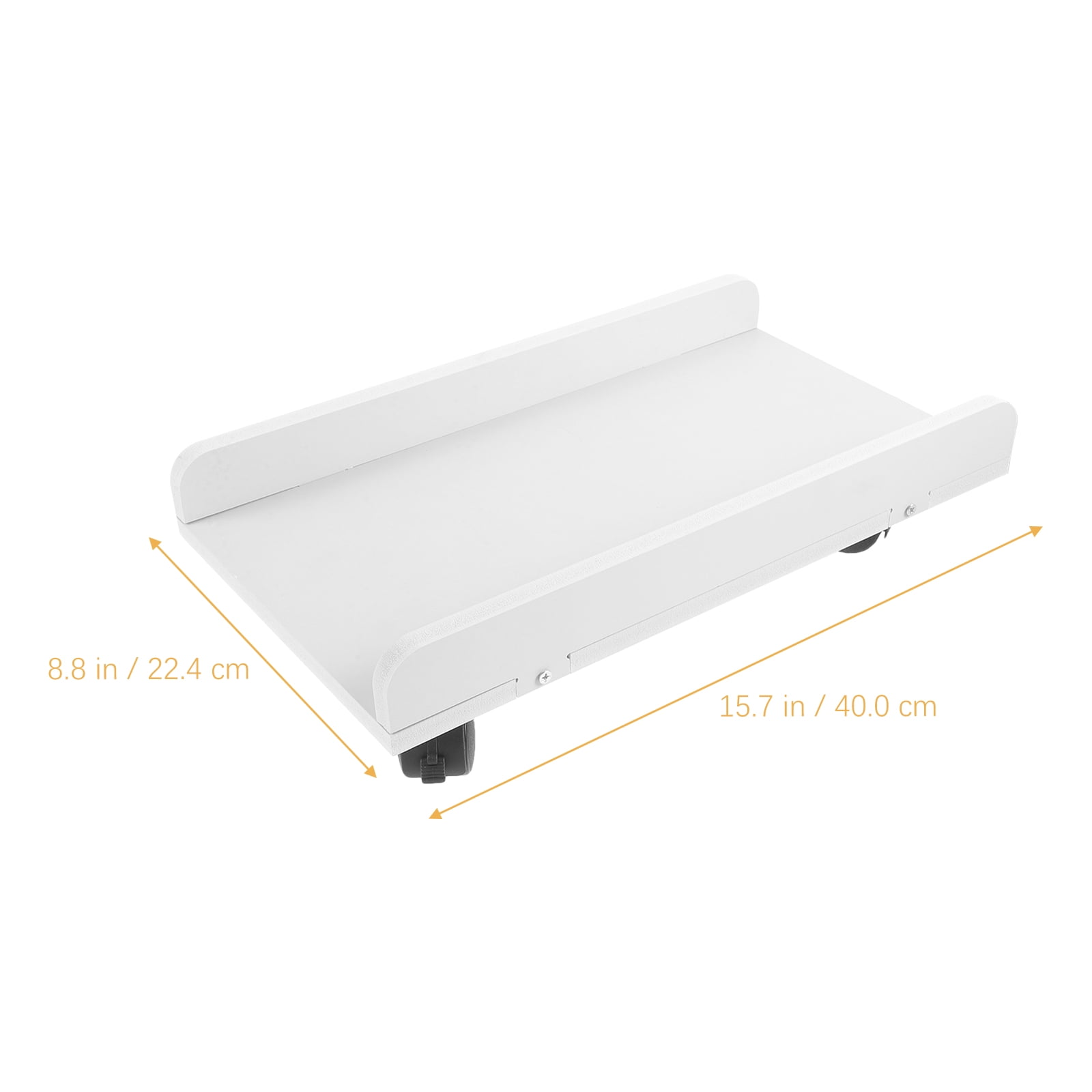 Tineasur Back to School Computer Tower Stand White 1Set 15.7X8.8In