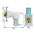 thumbnail image 3 of TAPDRA Flow Control Dishwasher Water Inlet Valve For Samsung DMT610 DW7933 Series Dishwasher Repair Components, 3 of 6