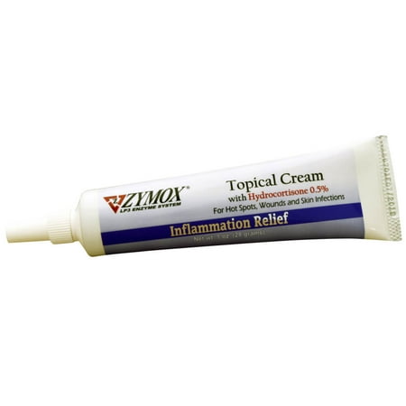 UPC: 0667334229059 | Zymox Hydrocortisone OTC Wound/Itch Cream for Dogs