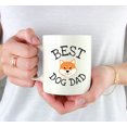 thumbnail image 3 of Koyal Wholesale Best Dog Dad Ceramic Coffee Mug, Shiba Inu, 3 of 5