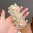 thumbnail image 1 of Broche De Horquilla De Primavera Pasador De Pelo Pasador De Pelo En Forma De Camelia Elegante Artesanía Primavera Accesorios Para El Cabello Para NiñasBeige ANGGREK FE1511, 1 of 1