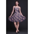 thumbnail image 2 of Bimba Floral Women Sleeveless Mini Flowy Tank Summer Sun Dress Floral Print Dress-Medium, 2 of 5