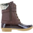 thumbnail image 2 of Axny Dylan-7 Women's Two Tone Buckle Strap Ankle Rain Duck Boots One Size Small, 2 of 4