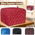 Toaster Cover, Quilted Toaster Cover Fits for Most Standard 2 slice