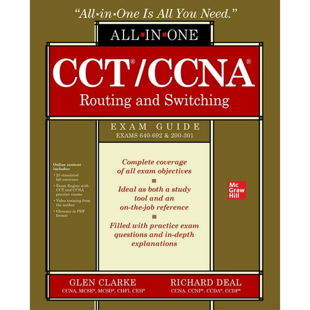 Cct/CCNA Routing and Switching AllInOne Exam Guide (Exams 100490
