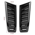 thumbnail image 3 of Gloss Black Hood Air Vent Grille for Focus Mk2 Bonnet Air Vent Hood Cover Air Vent Trim Panel, 3 of 5