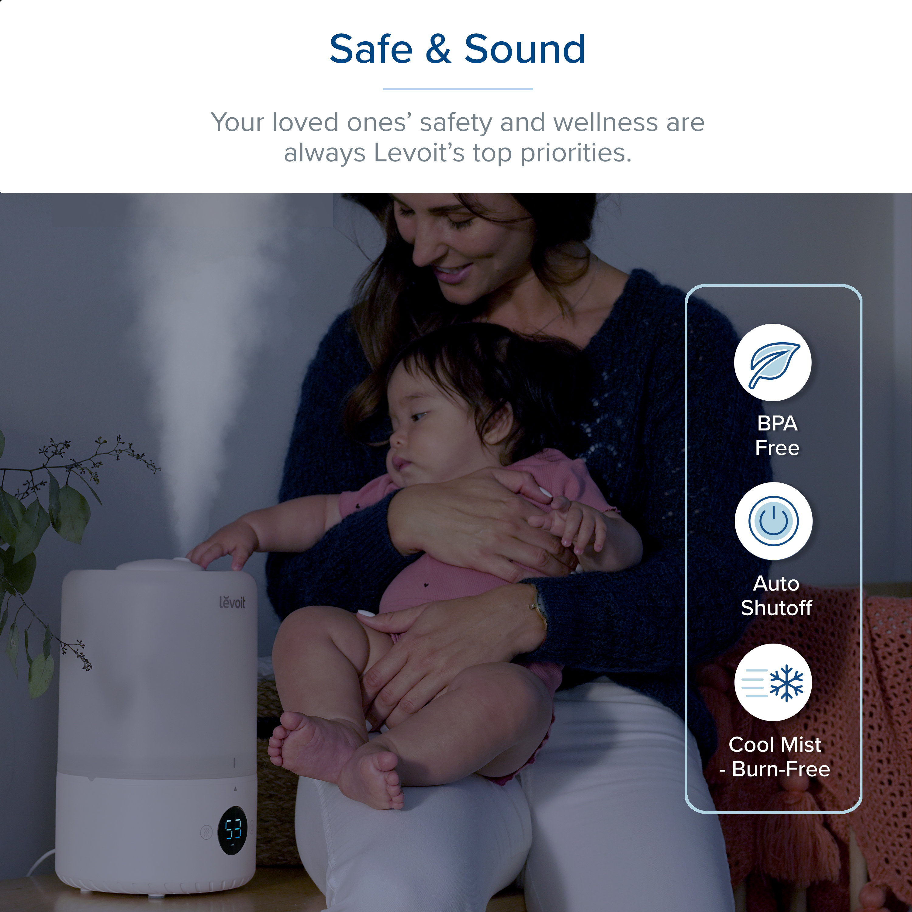 Levoit Dual 200S Smart Ultrasonic Humidifier 3L photo 5