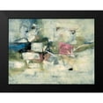 thumbnail image 2 of Villarreal Villarreal, Gabriela 14x12 Black Modern Framed Museum Art Print Titled - Abstract Cocktail Party 3- Pastel, 2 of 5