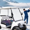 thumbnail image 4 of Aplkyhs Golf Cart Seat Covers 1Piece Lightweight Golf Blanket Fit for Club Car Precedent Ordinary Front Seat Cushion Keep Warm in Winter Gorilla Golf, 4 of 7