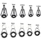 thumbnail image 5 of Guía De Caña De Pescar, Kit De Anillo De Ojo De Caña De Pescar De Cerámica, Accesorios De Pesca Duraderos Guardurnaity OD012923-00, 5 of 6