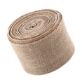 thumbnail image 1 of 10m Tela de Arpillera de Yute de Arpillera Cinta de Envolta Camino de Mesa Tela de Arpillera Multiusos Tela de Arpillera de Jardinerí Material de Rollo de Fibra de Yute, 1 of 7