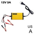 thumbnail image 3 of Auto Portable 12V 3A Car Battery Charger Maintainer for Truck Boat Motorcycle, 3 of 8