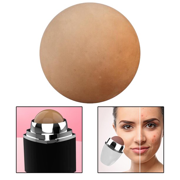 Rodillo absorbente de aceite facial Herramienta shamjiam Rodillo de cara volcánica