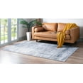 thumbnail image 3 of Rugs.com Charleston Collection Rug – 9' x 12' Gray Low-Pile Rug Perfect For Living Rooms, Large Dining Rooms, Open Floorplans, 3 of 9