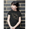 thumbnail image 2 of Cosmic Axolotl T-Shirt Juniors -Image by Shutterstock,  Small, 2 of 4
