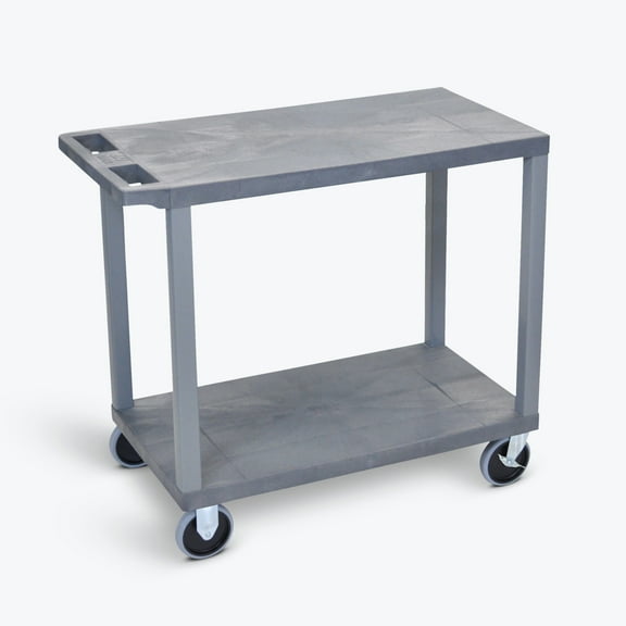 FSE 373-EC22HD-G 32" x 18" Cart - Two Flat Shelves