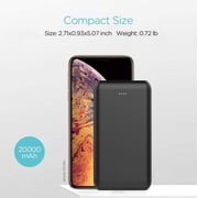 20,000mAh Power Bank Fast Charger for iPhone 15/16/Plus/Pro/Pro Max/16e - Portable Battery Backup PD USB-C Port