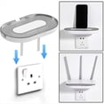 thumbnail image 3 of Estante de Pared para Enrutador, Organizador de Cables, Decoración para Dormitorio y Sala de Estar B, 3 of 10
