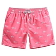 thumbnail image 1 of Bañador de flamenco 3d para hombre y niño, pantalones cortos de playa, pantalones deportivos Fivean unisex, 1 of 2
