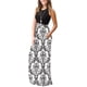 thumbnail image 2 of Vestido largo suelto sin mangas de verano para mujer Vestido largo casual con bolsillos Xemadio FSHY034-189, 2 of 3