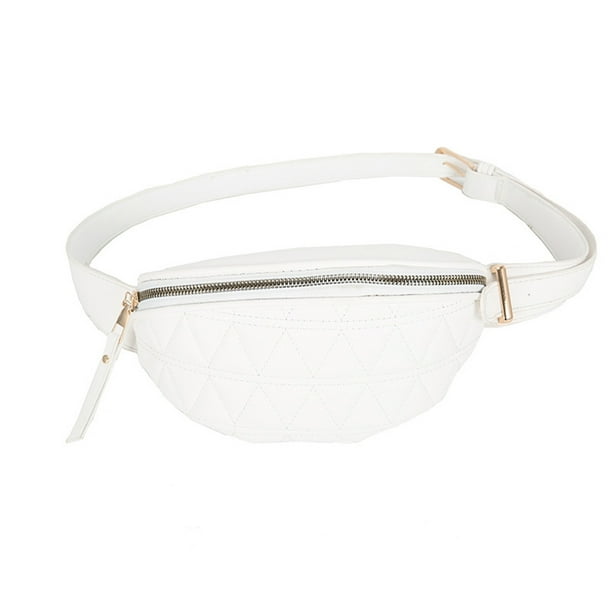 Women'S Fanny Pack White Fashion Waist Packs for Women Fanny Packs
