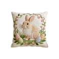 thumbnail image 1 of Almohadas de Pascua Almohadas Decorativas Tirar Corto Pelo Almohada Cubierta 18 Pulgadas Lindo Bordado para Sofá Dormitorio Sala de Estar Decoración Del Hogar, 1 of 6
