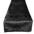 thumbnail image 3 of Velvet Embossed Victorian Damask Table Runner, 3 of 8