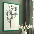 thumbnail image 5 of Floral Marker I in Paper Solid Wood 8 x 10 Framed Print, 5 of 6