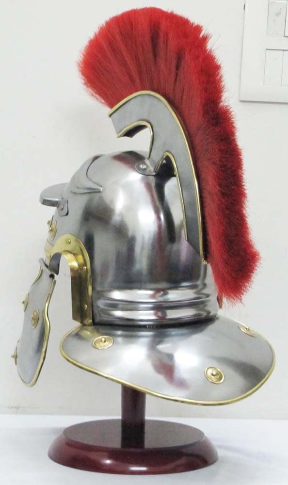Carbon Steel Historical Helmet THORINSTRUMENTS Roman - 18 Gauge Steel ...