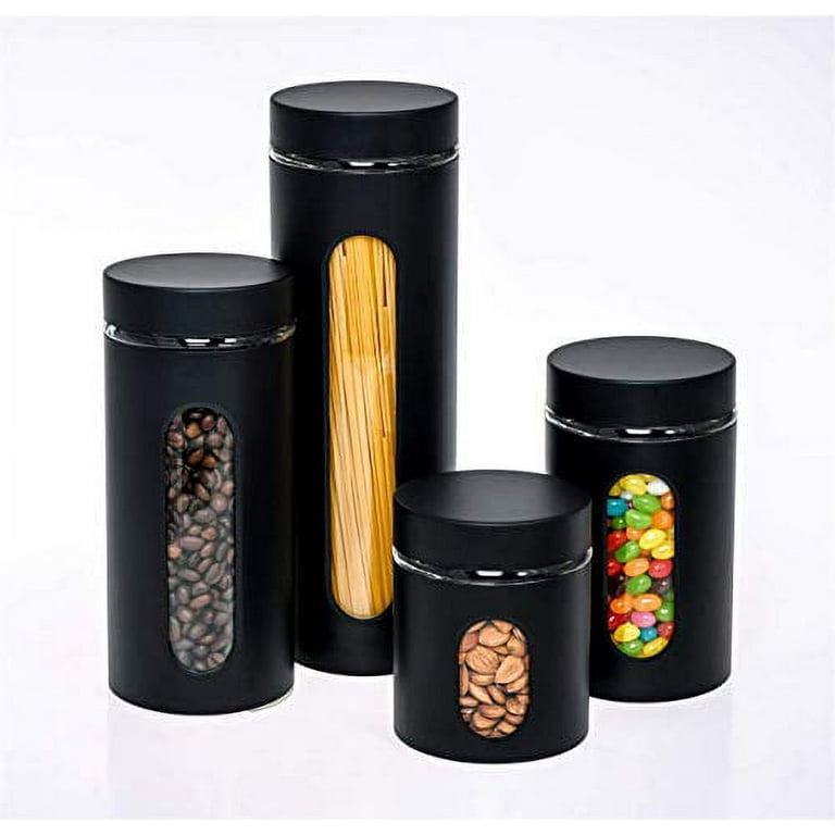 Decorating with Glass Canisters in the Kitchen