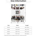 thumbnail image 4 of One Music Direction Flannel Blanket Air Conditioning Blanket Nap Blanket Sofa Throw Blanket Throw Blankets 50"X40", 4 of 6