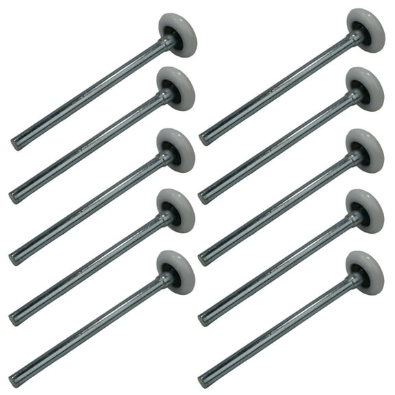 The ROP Shop (10-Pack) Smooth Heavy Duty Quiet Nylon Roller w/ Cap for 2" Garage Door Tracks