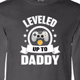 thumbnail image 4 of Inktastic Leveled up To Daddy with Game Controller Long Sleeve T-Shirt, 4 of 5
