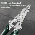 thumbnail image 2 of Professional Foldable Wire Stripper Heavy Duty Metal Build Integrated Cutting Crimping Functions For Electrical Tasks, 2 of 8
