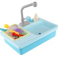 thumbnail image 1 of Casa de juegos para niños Juguetes educativos tempranos Simulación Lavavajillas eléctrico Vajilla Ju Abanopi Lavaplatos para niños, 1 of 7
