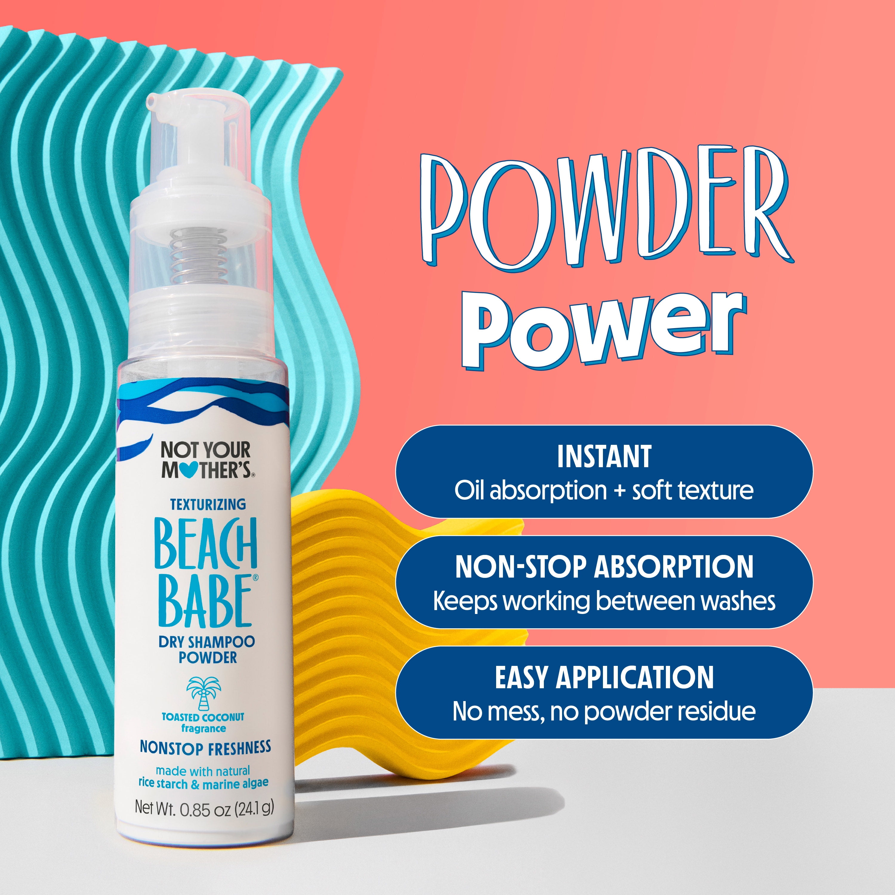 Not Your Mother's Beach Babe Texturizing Dry Shampoo Powder, 0.85 oz
