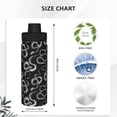 thumbnail image 3 of Pofeuu Snake Print 18oz Sports Insulated Kettle Stainless Steel Vacuum Water Bottle Leakproof Sport Flask, 3 of 7