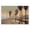Sunset Boardwalk Skater Palm Trees, variant on Stupell Industries Dreamy Beach Tropical View Landscape & Nature Painting Black Framed Art Print Wall Art, 18 x 12
