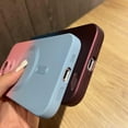 thumbnail image 5 of Compatible with iPhone 13 Pro Case [Compatible with MagSafe], Cute Gradient Color Case for Women, Soft TPU Shockproof with Camera Lens Protector Case for iPhone 13 Pro-Blue Red, 5 of 8