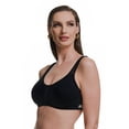 thumbnail image 3 of Brasier Deportivo para Mujer - PLAYTEX - Copas Moldeadas Sin Varillas - Soporte Cómodo - Modelo 4778 - Estilo Active - Color Negro -Talla 36B, 3 of 3