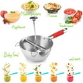 Food Mill Stainless Steel 3 food grinder Discs Potato ricer for mashed potatoes Grain mill