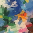 thumbnail image 2 of Orlov, Irena 12x12 Black Ornate Wood Framed with Double Matting Museum Art Print Titled - Colorful chaos I, 2 of 4