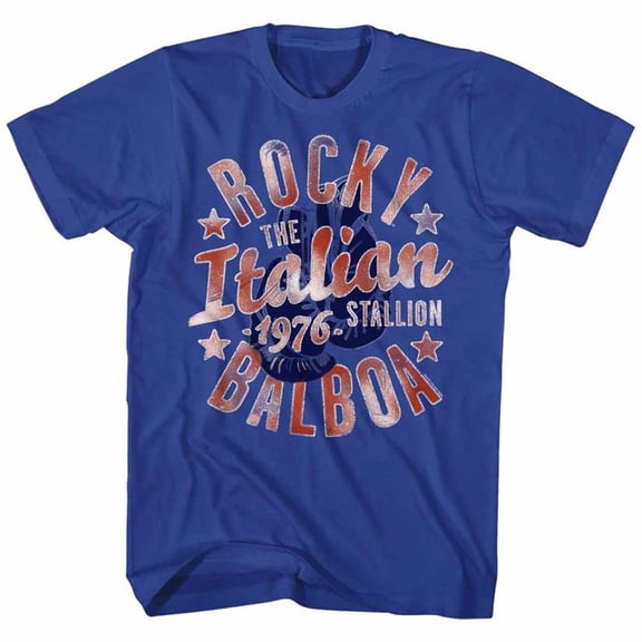 Rocky Italian Stallion Royal Adult T-Shirt 4Xl