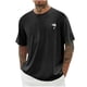 thumbnail image 1 of Camisas de Manga Larga para Hombres Imprimir Casual Cuello Redondo Blusa de Manga Corta, Camisas de Lino para Hombres, 1 of 9