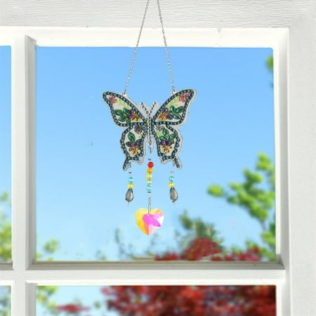 

5d Diy Wind Chime Window Door Decoration Pendant