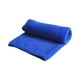 thumbnail image 2 of Toalla de microfibra azul para secar coches - 500 GSM con alta absorción, sin rayas, pelusa, paño reutilizable para coches, cristal, espejos, acero inoxidable - Pack de 2, 2 of 8