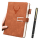 thumbnail image 1 of Cuaderno LibretaA5 Notebook Regalo Pluma Malubero, Marron, 1 of 5